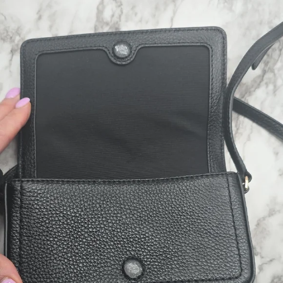 Marc Jacobs Black Pebbled Leather Crossbody Mini Bag - Picture 3 of 8